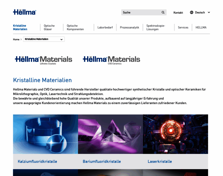 Hellma-materials.com thumbnail