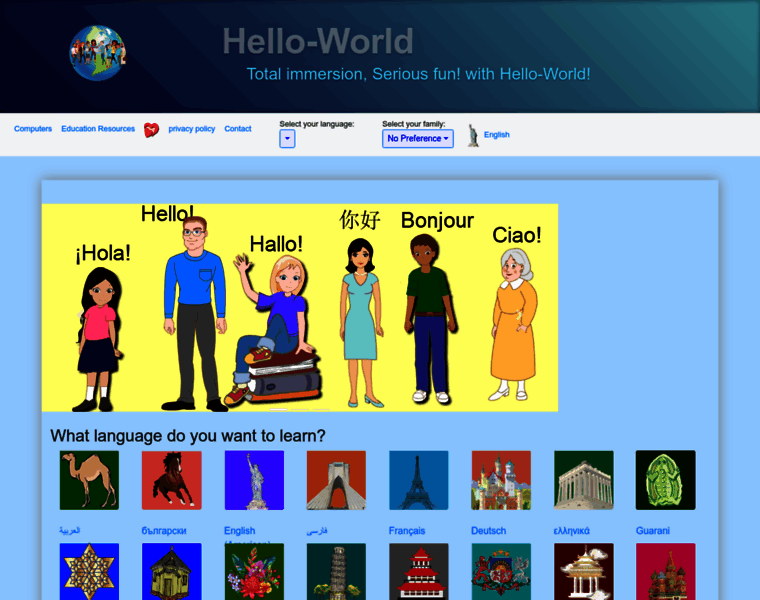 Hello-world.com thumbnail