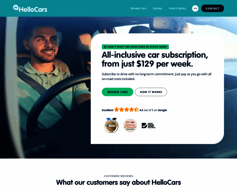 Hellocars.com.au thumbnail
