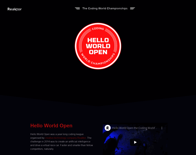 Helloworldopen.com thumbnail