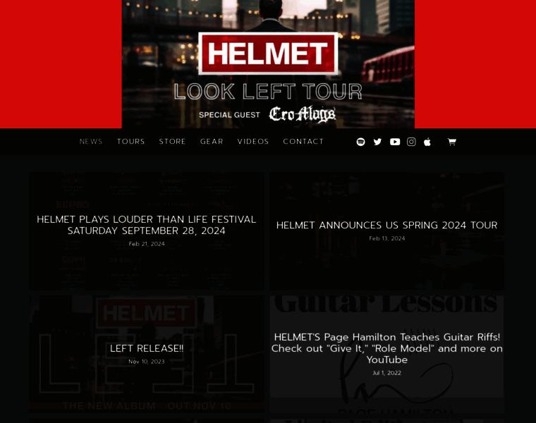 Helmetmusic.com thumbnail