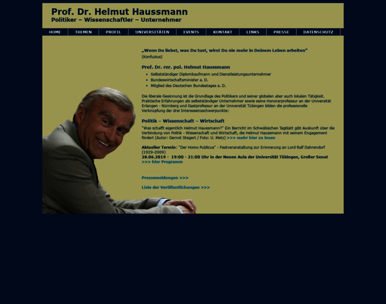 Helmut-haussmann.de thumbnail