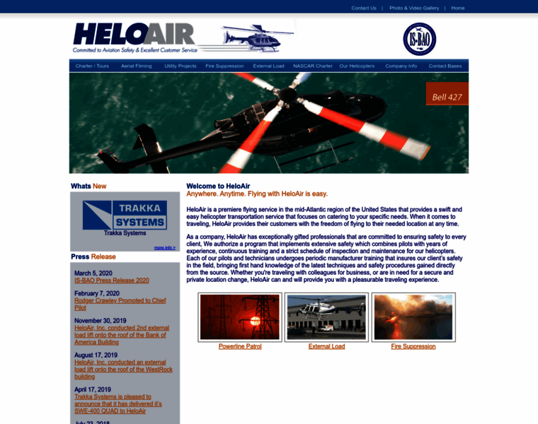 Heloair.com thumbnail