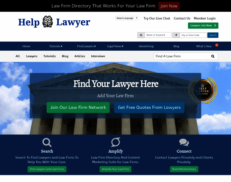 Help-lawyer.com thumbnail