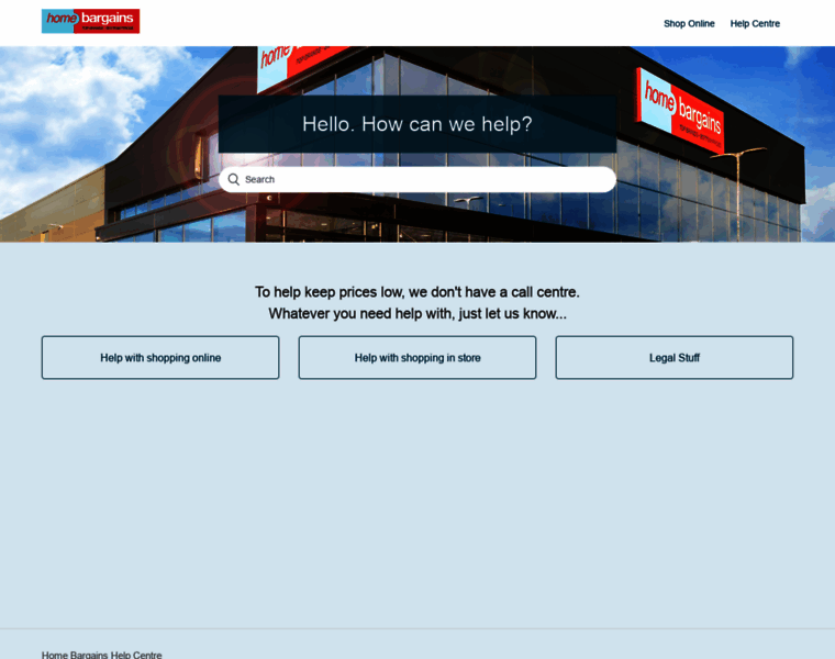 Help.homebargains.co.uk thumbnail Help.homebargains.co.uk thumbnail