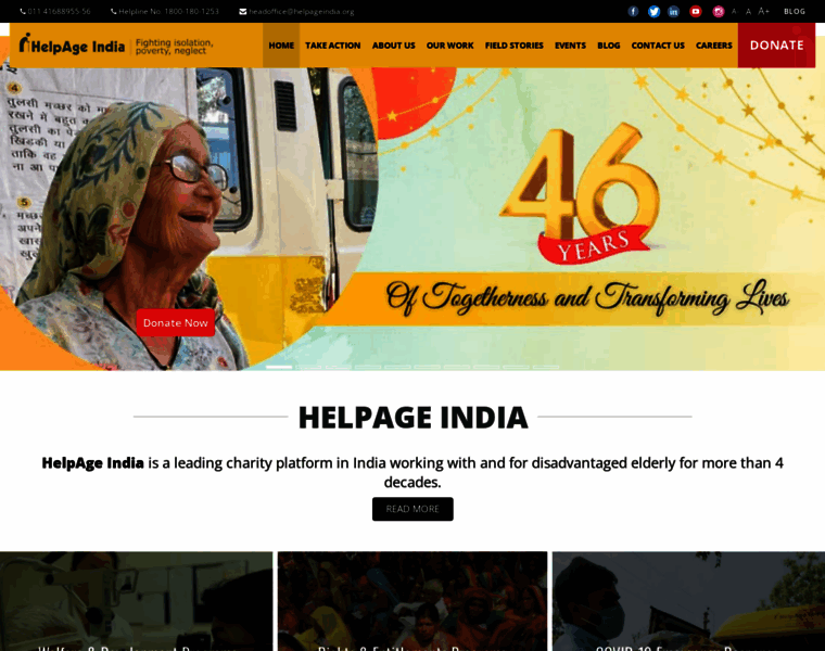 Helpageindia.org thumbnail