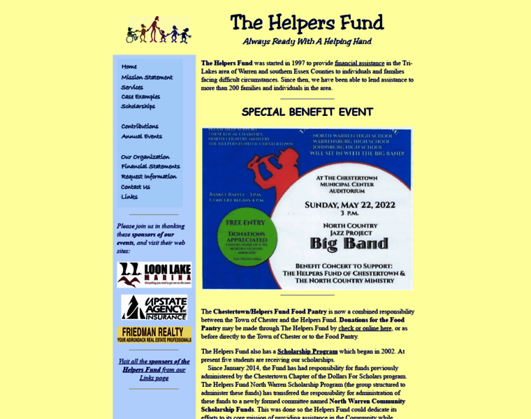 Helpersfund.org thumbnail
