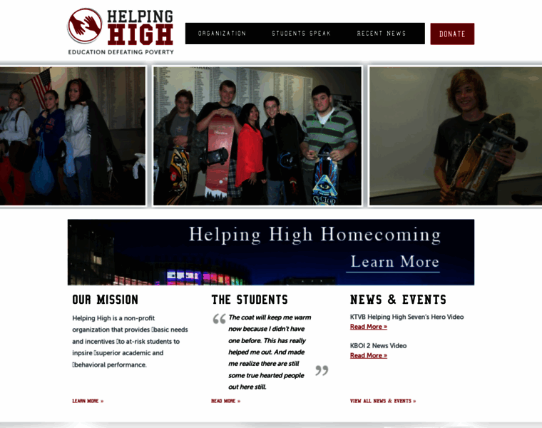 Helpinghigh.com thumbnail