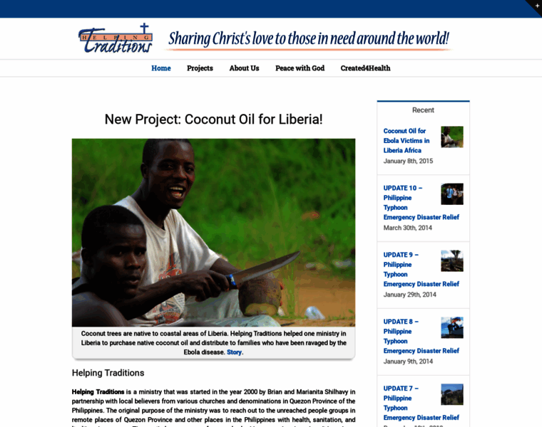 Helpingtraditions.org thumbnail