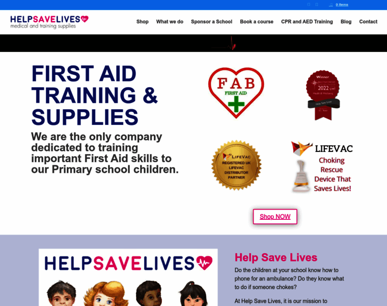 Helpsavelives.co.uk thumbnail