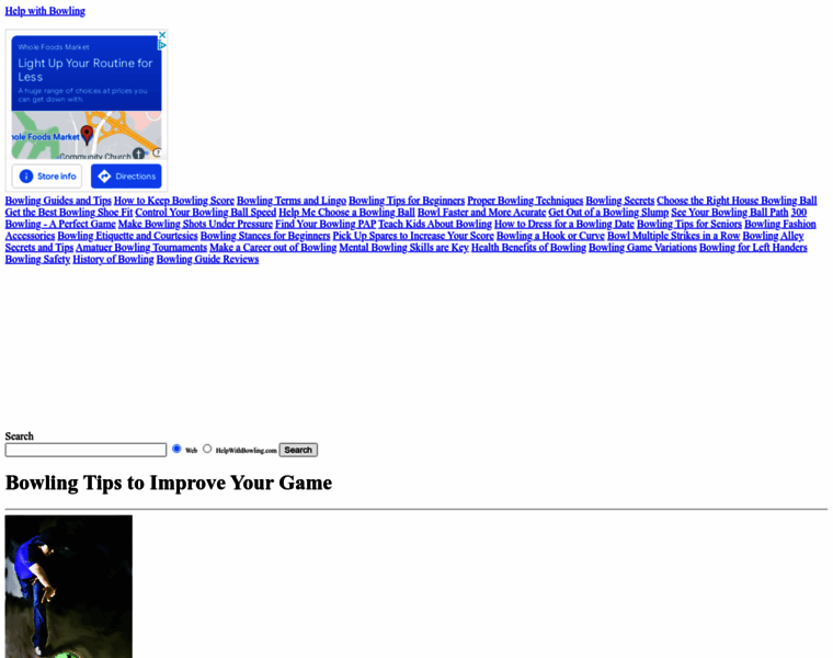 Helpwithbowling.com thumbnail Helpwithbowling.com thumbnail