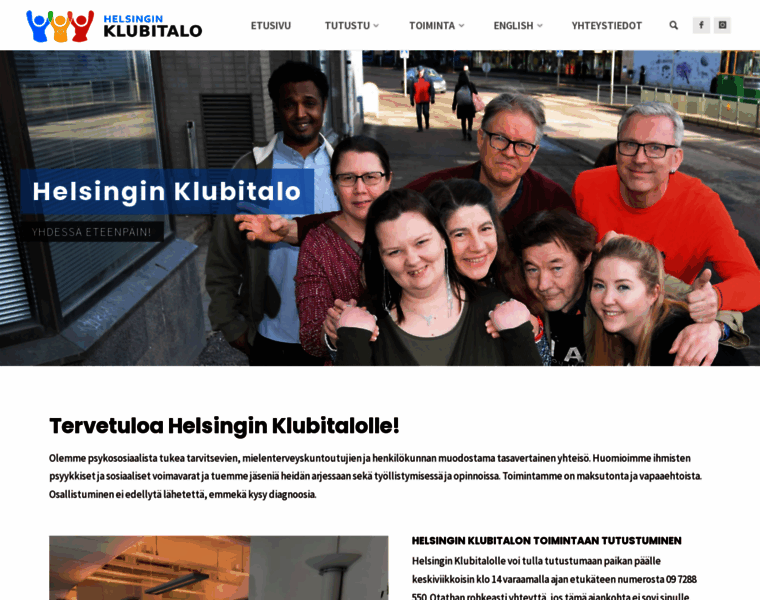 Helsinginklubitalo.org thumbnail