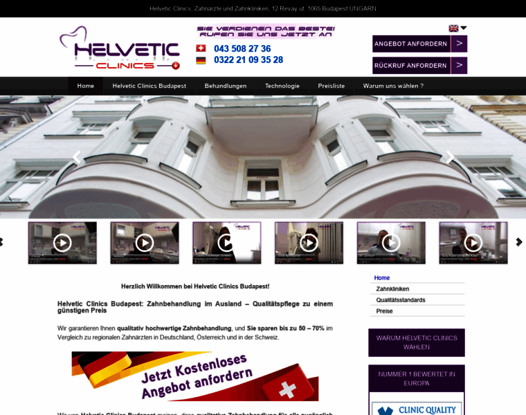 Helvetic-clinics.ch thumbnail