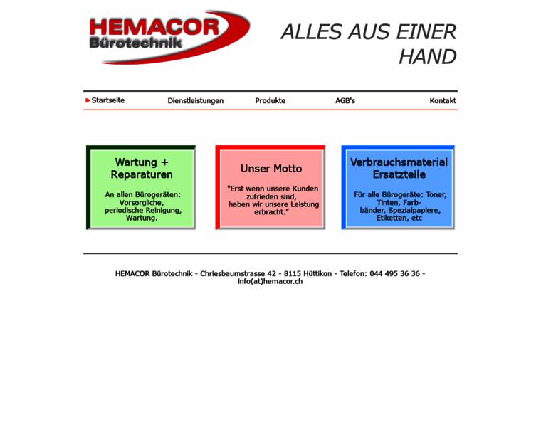 Hemacor.ch thumbnail