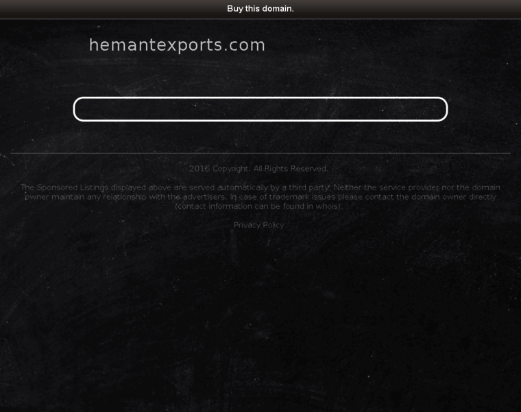 Hemantexports.com thumbnail