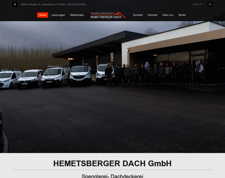 Hemetsberger-dach.at thumbnail