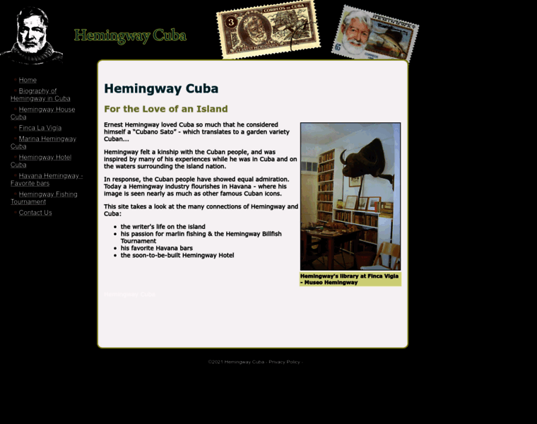 Hemingwaycuba.com thumbnail