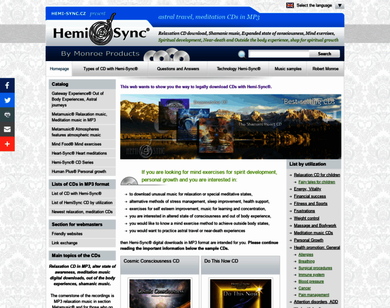 Hemisync-downloads.com thumbnail