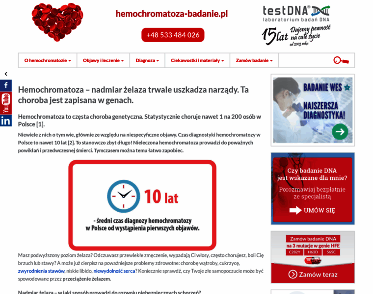 Hemochromatoza-badanie.pl thumbnail