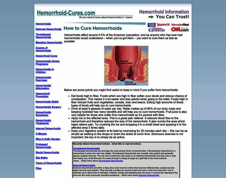 Hemorrhoid-cures.com thumbnail
