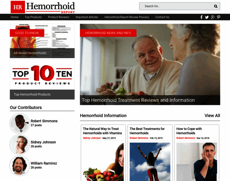 Hemorrhoidreport.net thumbnail