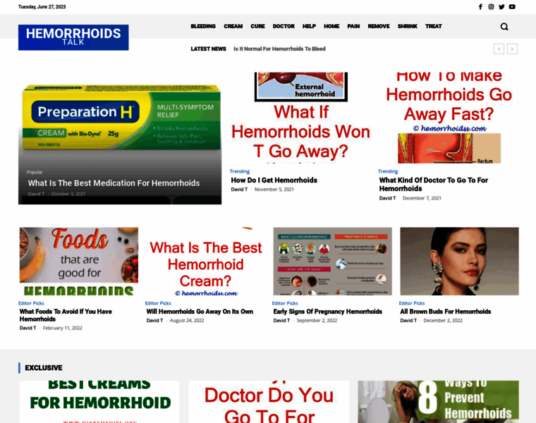 Hemorrhoidstalk.com thumbnail