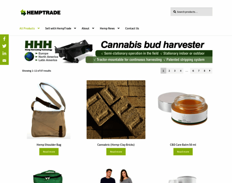 Hemptradepro.com thumbnail