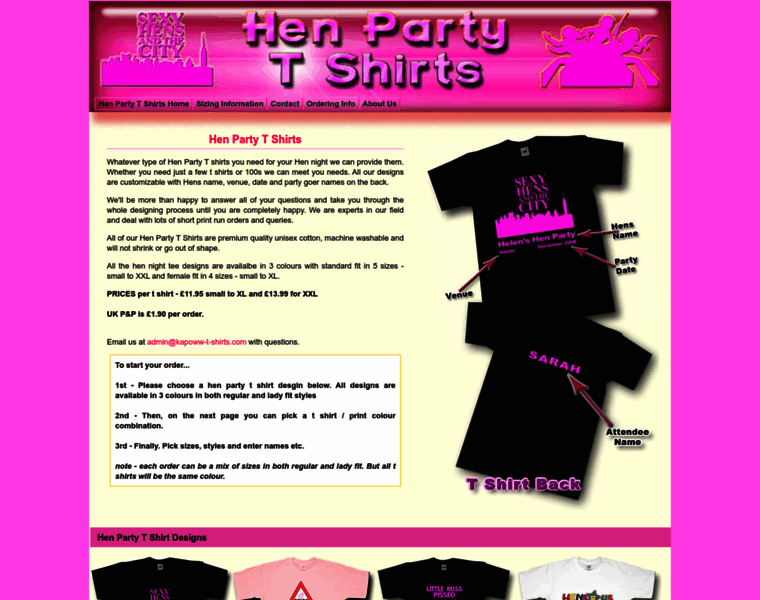 Hen-party-t-shirts.com thumbnail