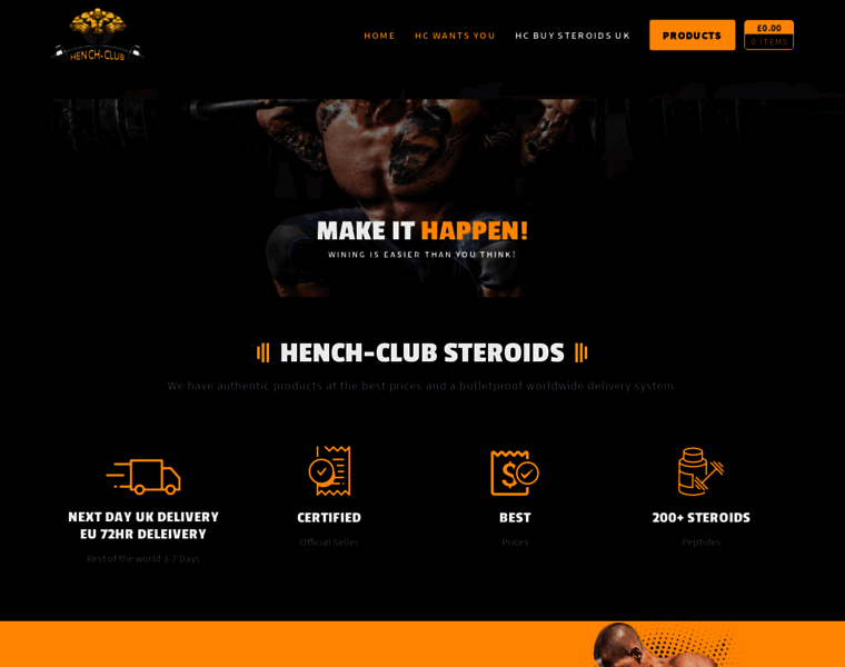 Hench-club.com thumbnail