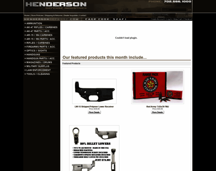 Hendersondefense.com thumbnail