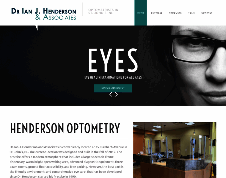 Hendersonoptometry.com thumbnail