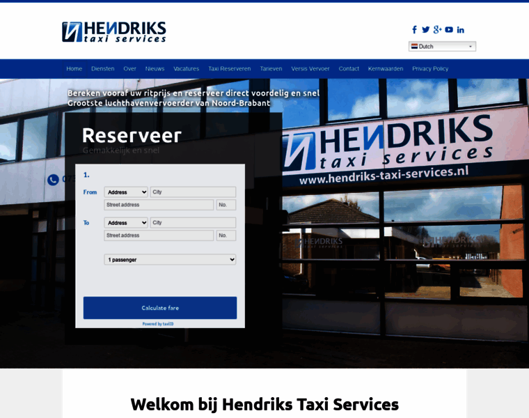 Hendriks-taxi-services.nl thumbnail