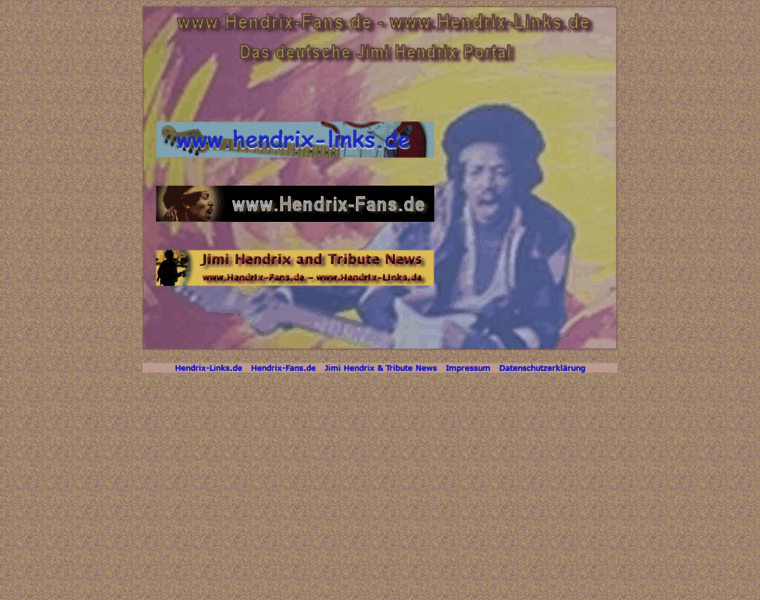 Hendrix-fans.de thumbnail