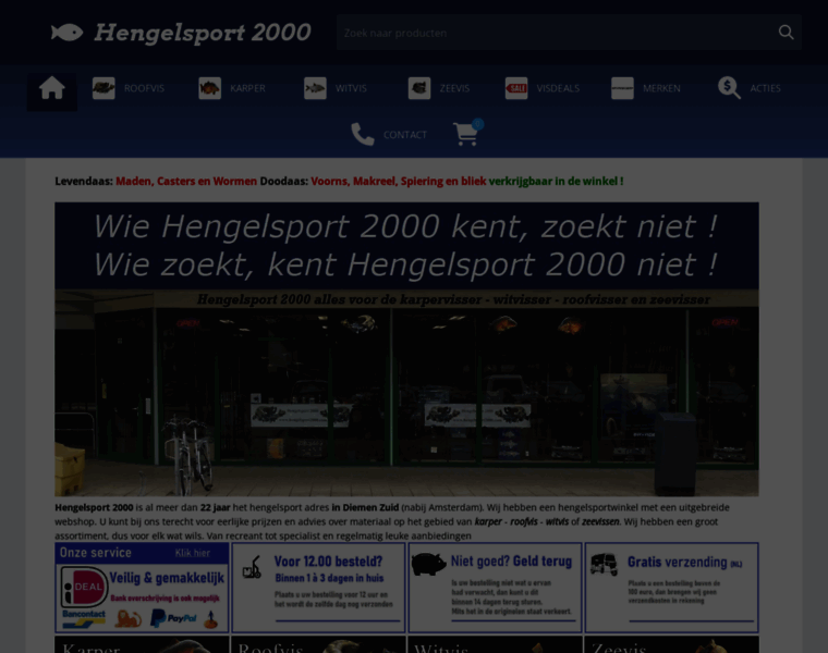 Hengelsport2000.com thumbnail