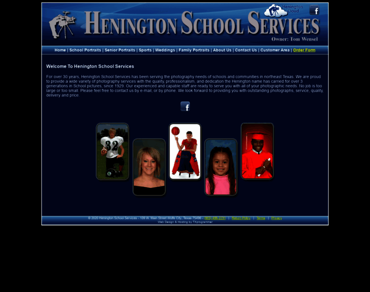 Henington.com thumbnail