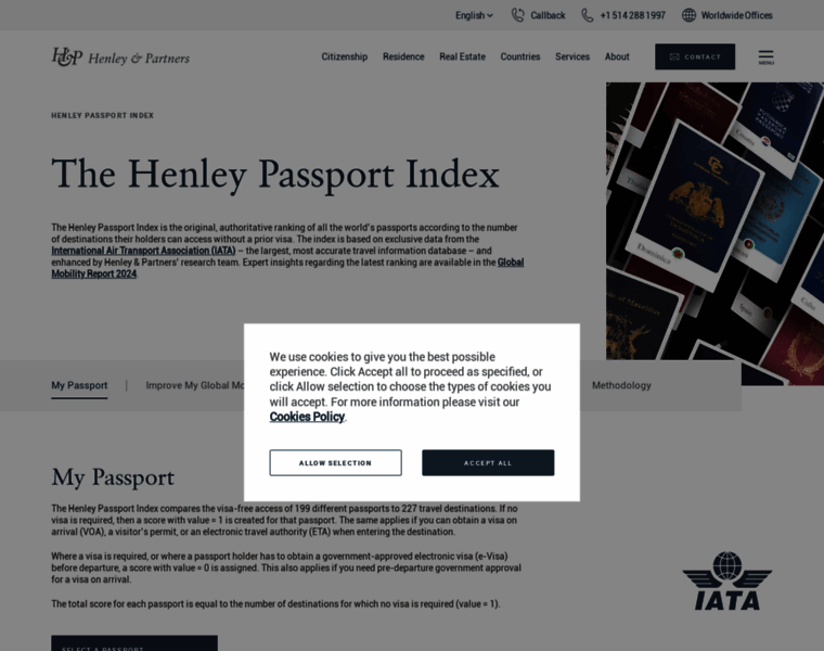 Henleypassportindex.com thumbnail