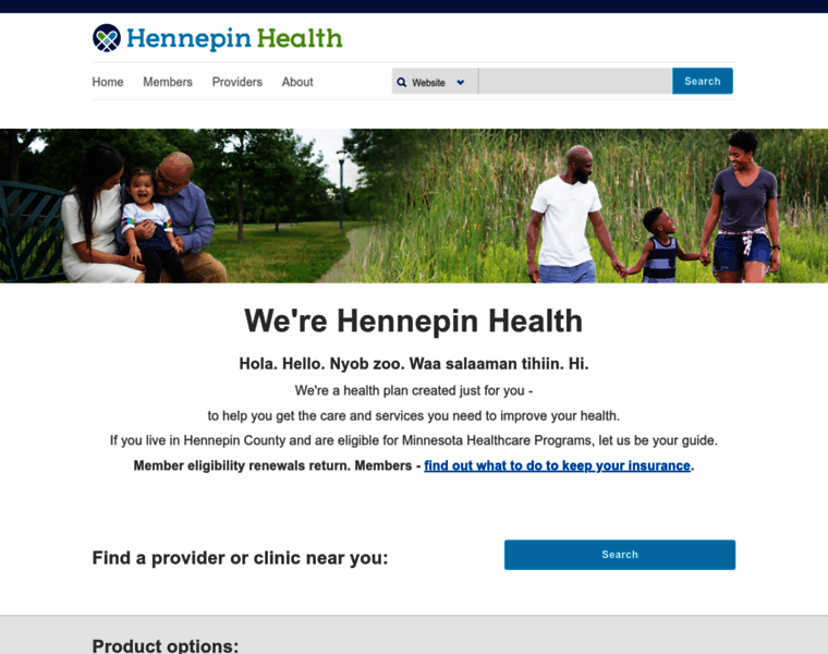 Hennepinhealth.org thumbnail