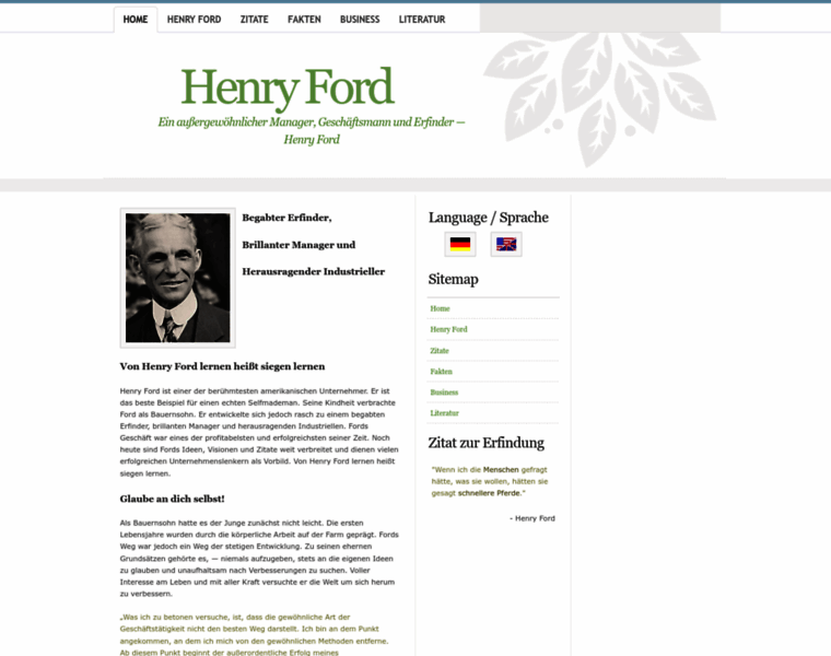 Henry-ford.net thumbnail