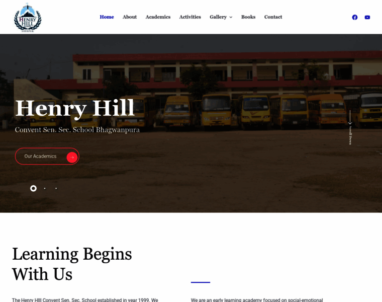 Henryhillschool.com thumbnail