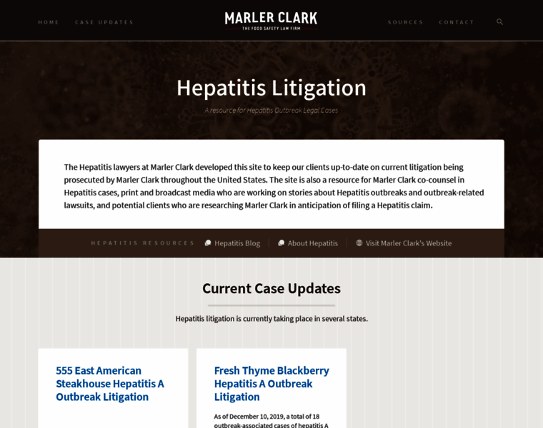 Hepatitislitigation.com thumbnail