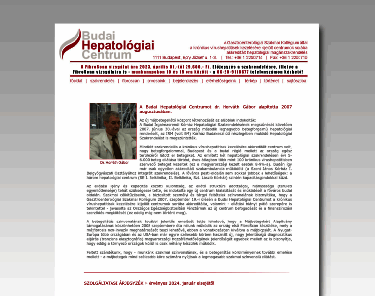 Hepatologia.hu thumbnail