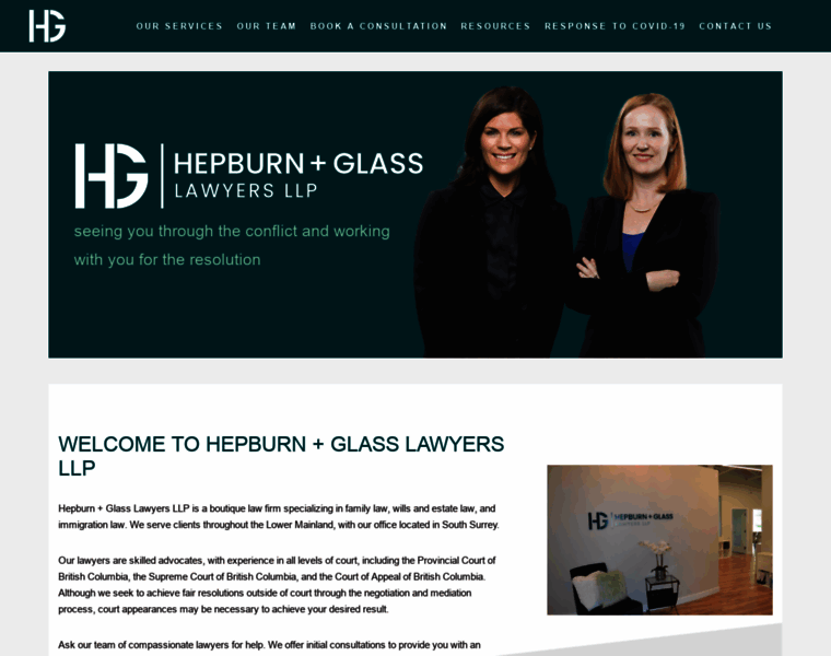 Hepburnglasslaw.com thumbnail