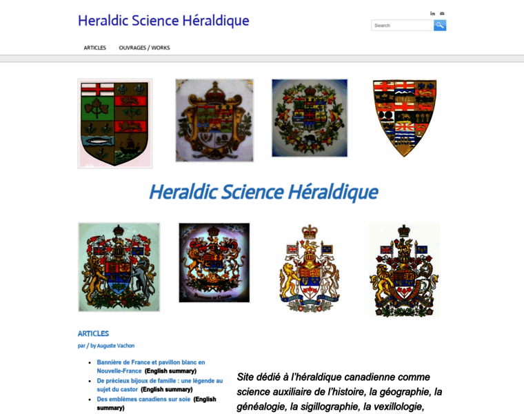 Heraldicscienceheraldique.com thumbnail