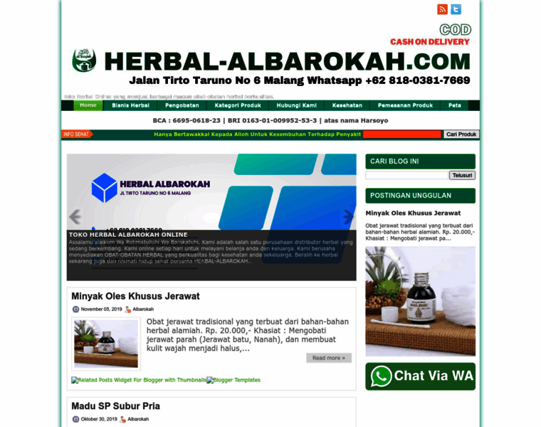 Herbal-albarokah.com thumbnail
