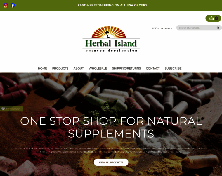 Herbal-island.com thumbnail