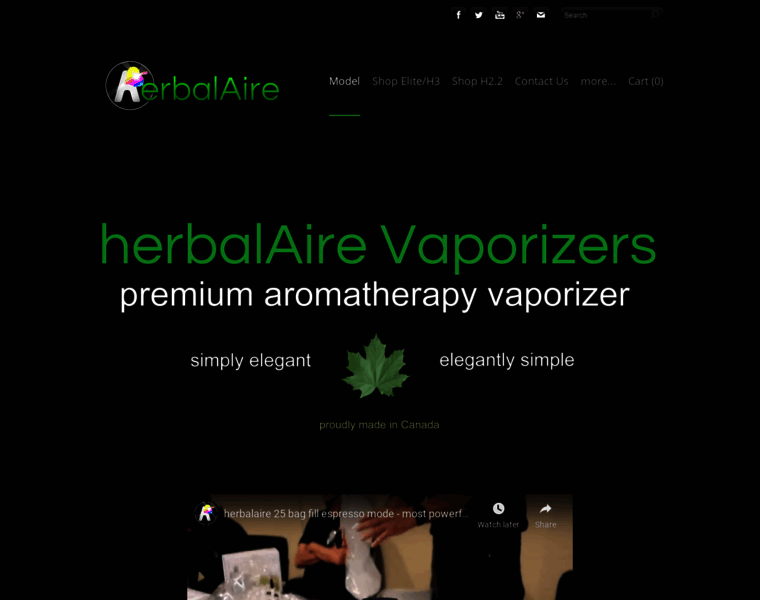 Herbalaire.com thumbnail