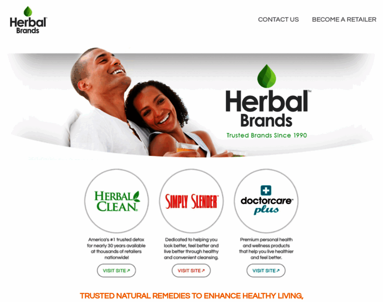 Herbalbrands.com thumbnail