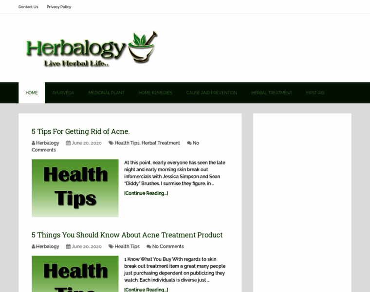 Herbalogy.in thumbnail