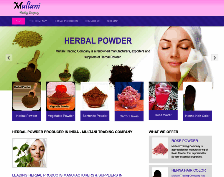 Herbalpowderindia.com thumbnail