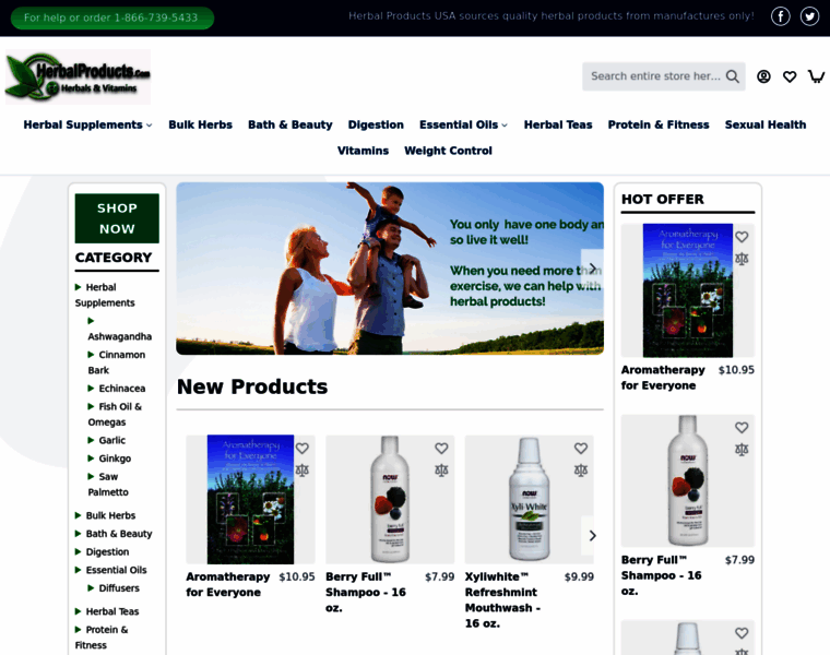 Herbalproducts.com thumbnail